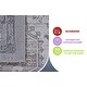 preview thumbnail 17 of 15, LOOM & LUXE Collection Oriental Non-Shedding Area Rug