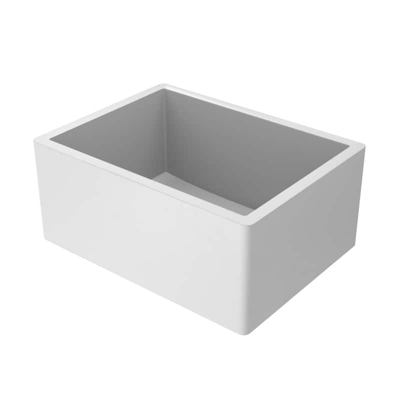 NativeStone Farmhouse 24" Kitchen Sink - 24" x 18" x 10.25"