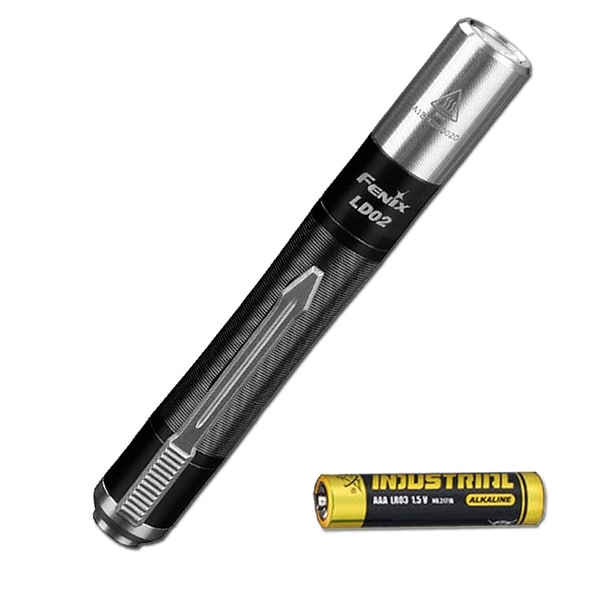 Fenix LD02 V2.0 High CRI AAA EDC White Penlight with UV. Opens flyout.