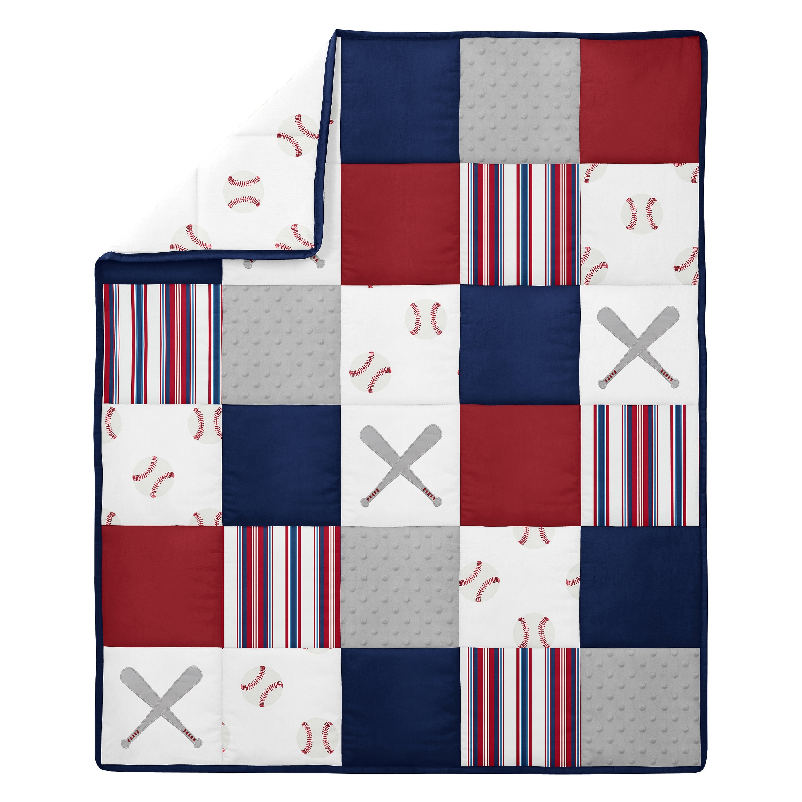 Baseball crib bedding set on sale