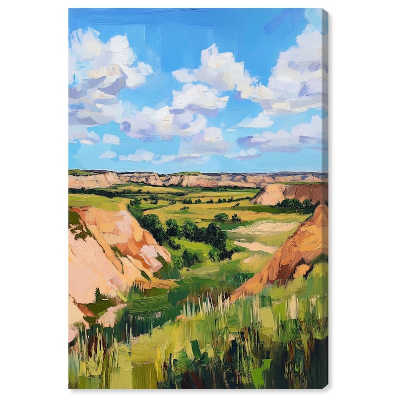 Rolling Hills and Sky I Canvas by Art Remedy, Gallery Wrapped - 16" x 24"