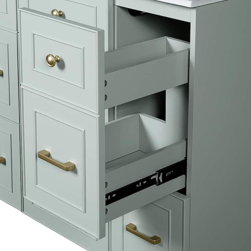 GDFStudio - Zyra Wood 36" Bathroom Vanity