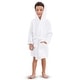 preview thumbnail 39 of 43, Comfy Cubs Muslin Bath Robe for Kids 100% Cotton, 4-Layer Absorbent Muslin Fabric 2 - 3 Years - White