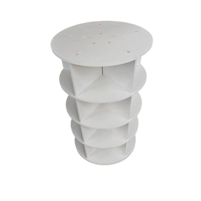 7 Tier Plastic 360 Degree Rotating Shoe Rack for Entryway