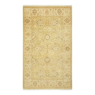 Overton Mogul, One-of-a-Kind Hand-Knotted Area Rug - Green, 3' 3" x 5' 4" - 3' 3" x 5' 4"