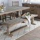 preview thumbnail 1 of 15, Kasey Reclaimed Wood Dining Bench by Kosas Home