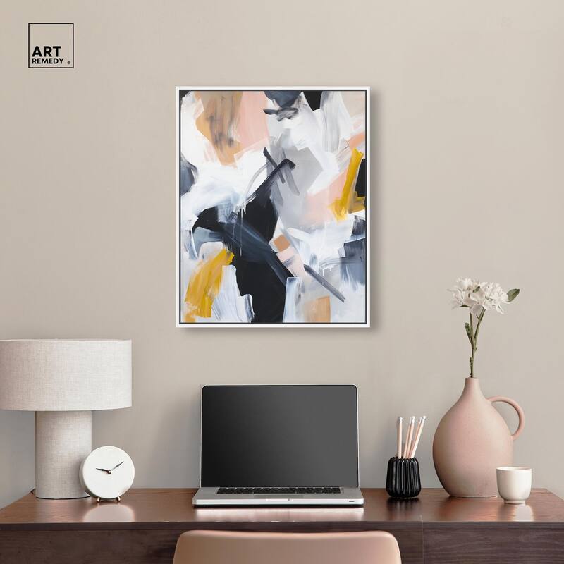 Rustic Noir Canvas by Art Remedy