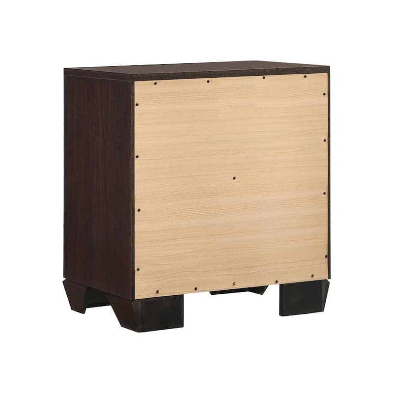 MDF Nightstand with 2 Drawers