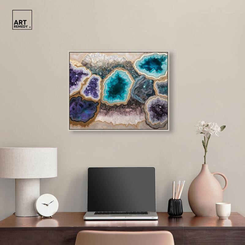 Mineral Multiverse Canvas by Art Remedy