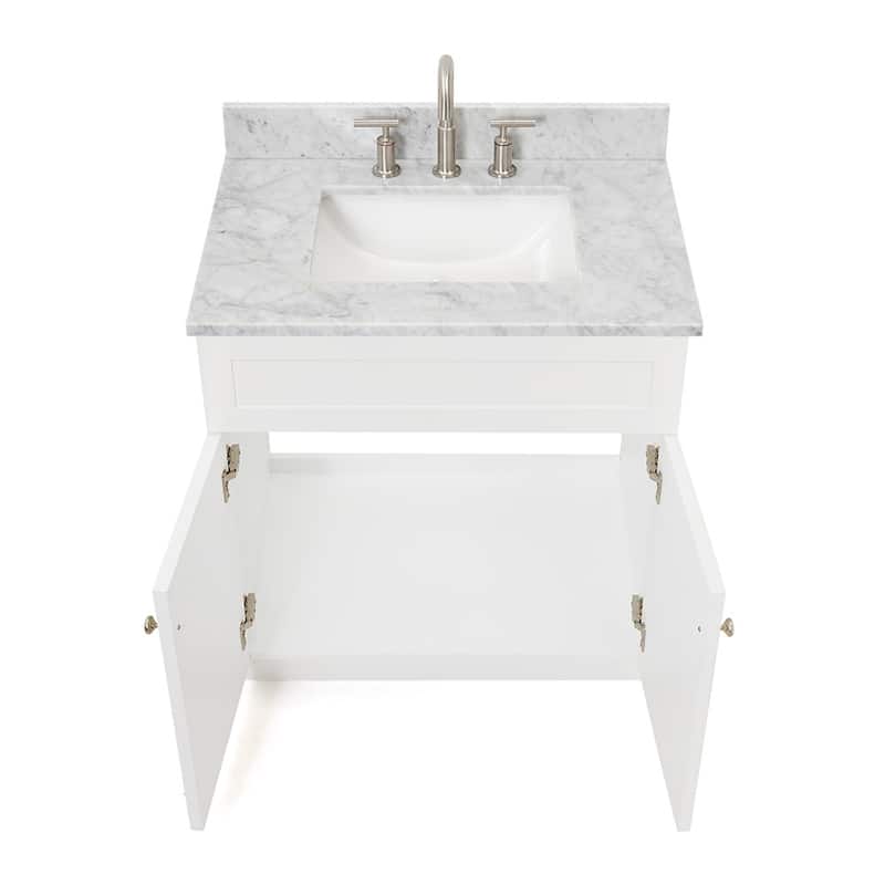 Ariel F031SCW2RVO Hamlet 31" Free Standing Single Basin Vanity Set