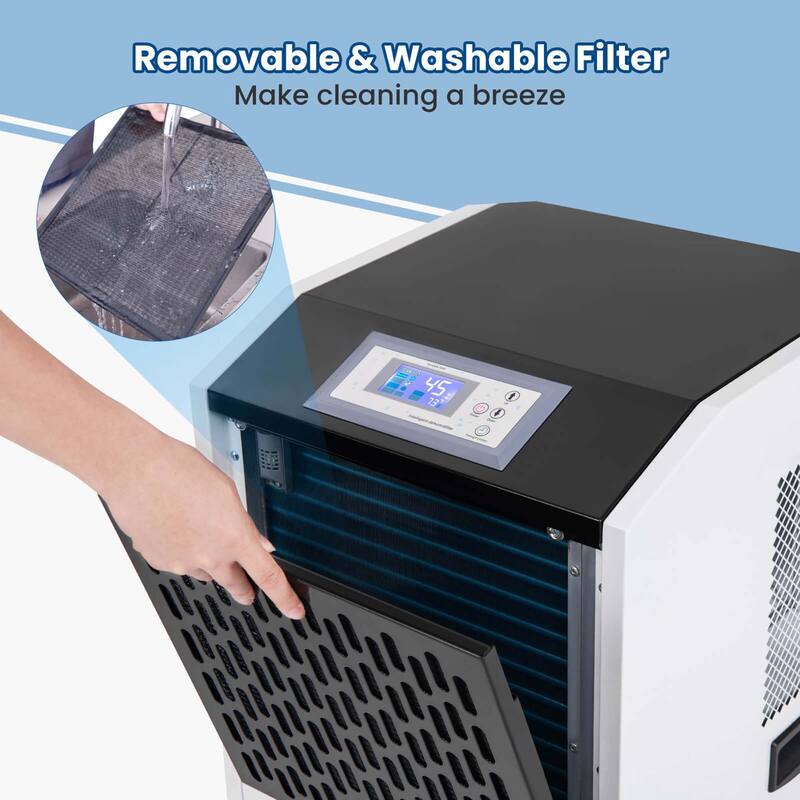 Costway 250-Pint Commercial Dehumidifier with Drain Hose 8,500 Sq. ft - See Details
