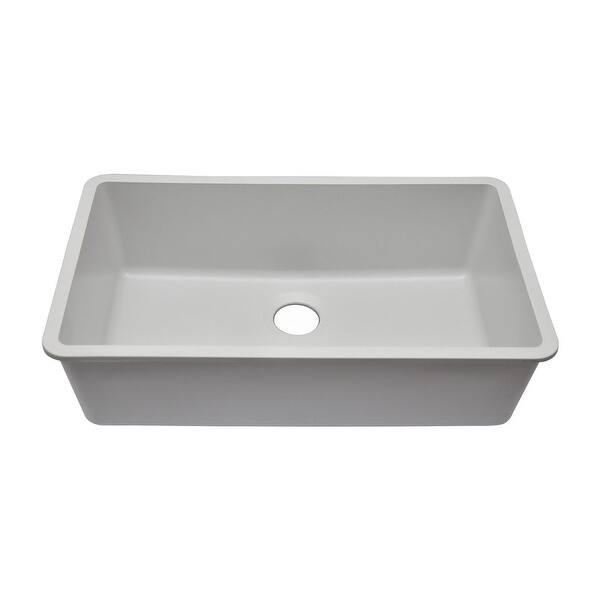 slide 2 of 10, Lexicon Granite Composite 32 inch Kitchen sink in Galaxy White - 19x32