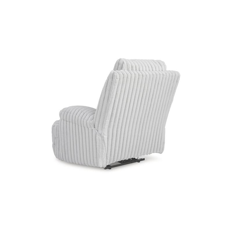 Signature Design by Ashley Technique White Recliner