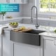 preview thumbnail 125 of 176, Kraus Britt Commercial 3-Function 1-Handle Pulldown Kitchen Faucet
