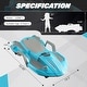 preview thumbnail 45 of 54, Electric Kids Racing Car with Lights and Music, 18V Battery Powered Ride-On Toy for Boys & Girls Ages 6+