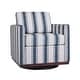 preview thumbnail 59 of 154, Set of 2 Modern Swivel Accent Armchairs Upholstered Arm Chairs