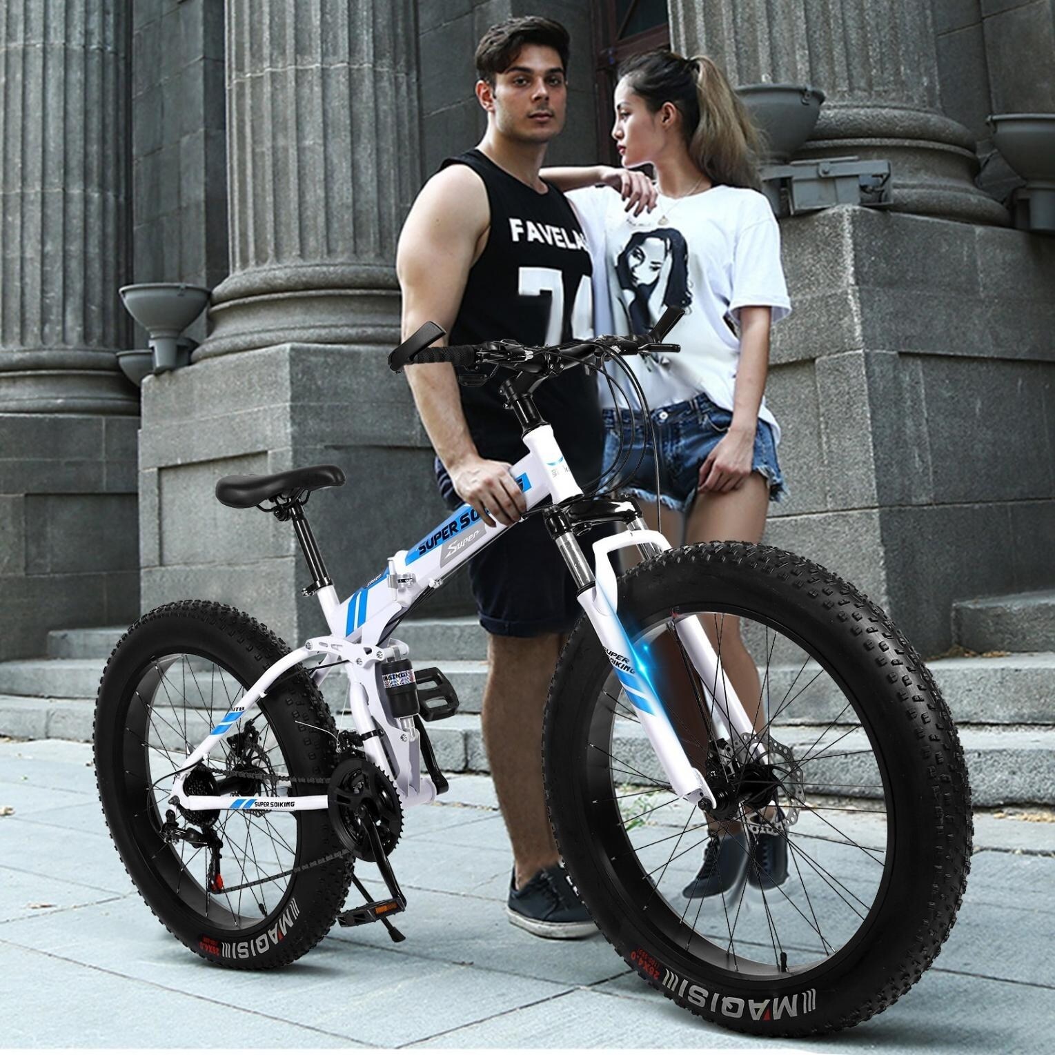 26-inch Wheels Fat Tire Mountain 