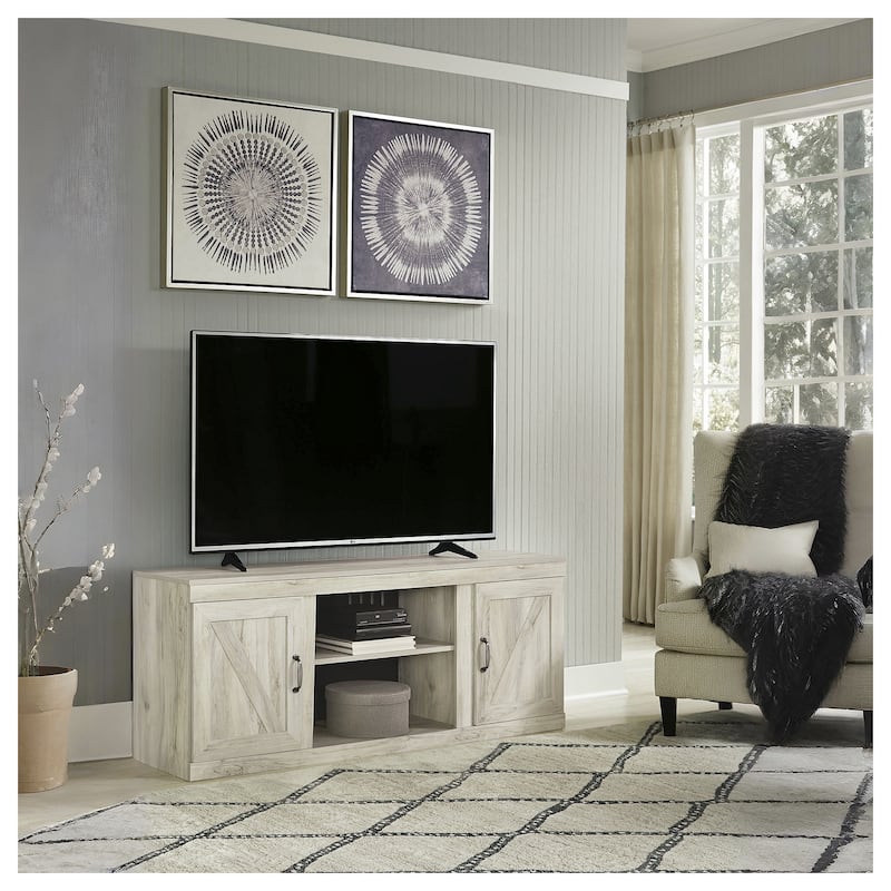 Signature Design by Ashley Wynnlow Weathered Woodgrain 60-inch TV Stand