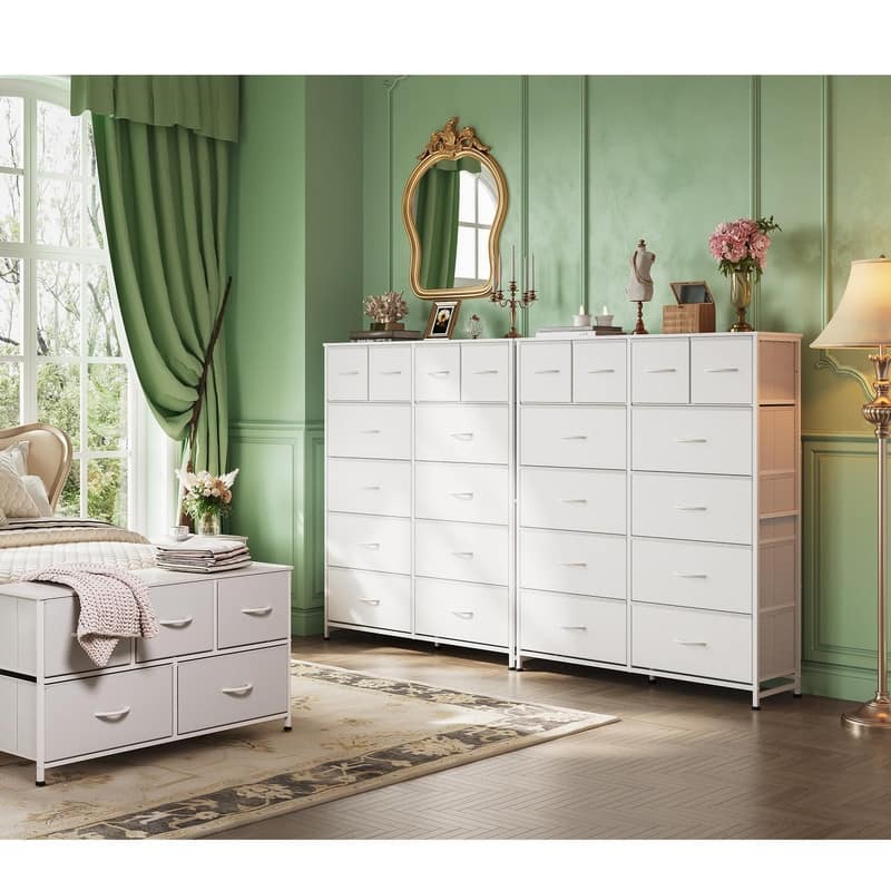 Tall Dresser for Bedroom with 12 Drawers