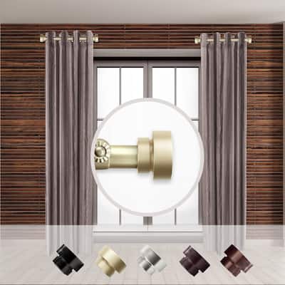 Adjustable Curtain Rod Set - 12-20 inch - 2 Rods - Elegant Steel Design - 20