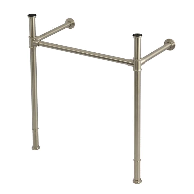 Kingston Brass VPB3628 Fauceture 28-1/2" Stainless Steel Console Stand - Brushed Nickel