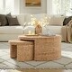 preview thumbnail 2 of 6, Albizua Farmhouse coffee table By HULALA HOME