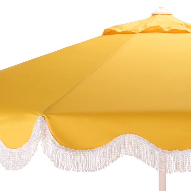 SAFAVIEH Outdoor Living Torsa 9ft Crank Umbrella