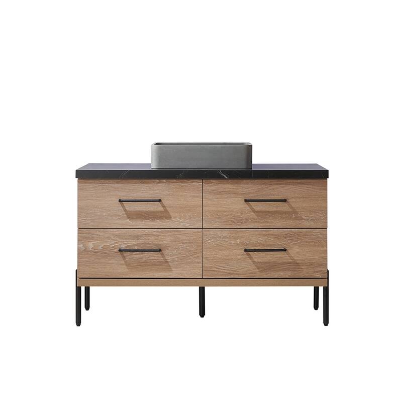Miseno MV-NM-705148S Trento 48" Free Standing Single Basin Vanity Set