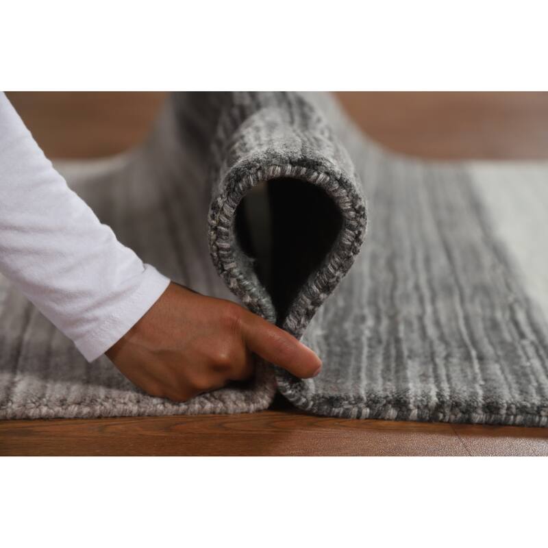 Animals Tribal Gabbeh Indian Runner Rug Handmade Wool Carpet - 3'4" x 10'2"