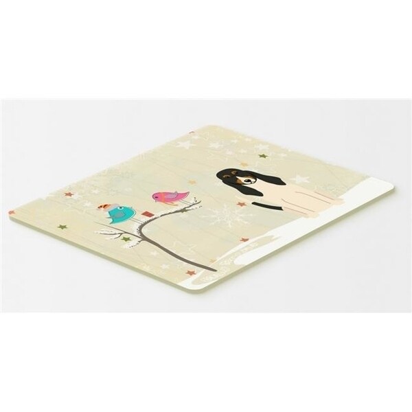 Carolines Treasures BB2516CMT Christmas Presents Between Friends Swiss Hound Kitchen or Bath Mat 20 x 30