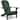 WINSOON All Weather HIPS Outdoor Plastic Adirondack Chair