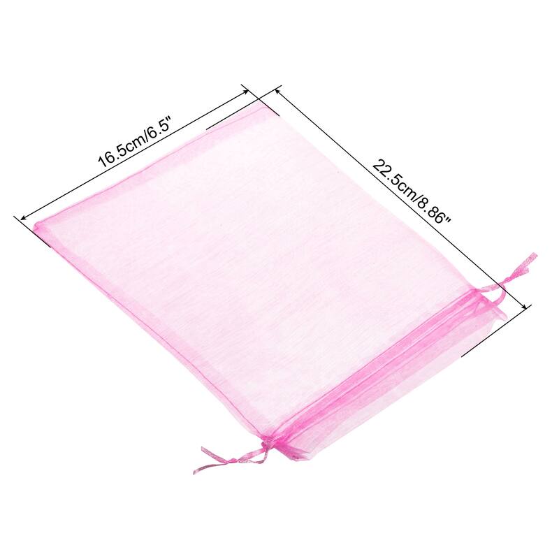 Fruit Protection Bags Nylon Fruit Netting Cover Bags 50 Pack