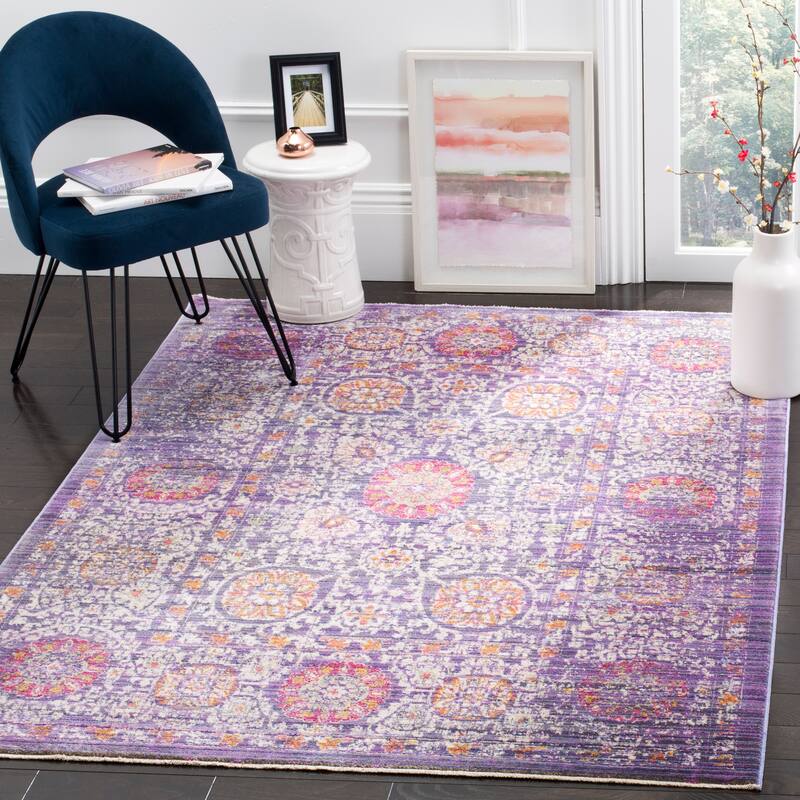 SAFAVIEH Sutton Andina Boho Oriental Polyester Rug