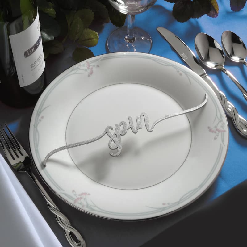 10" Hannukah Place Setting Words