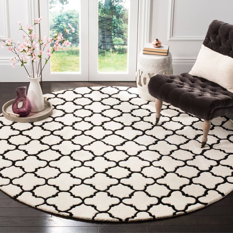 SAFAVIEH, Handmade Chatham Caisa Modern Moroccan Wool Rug