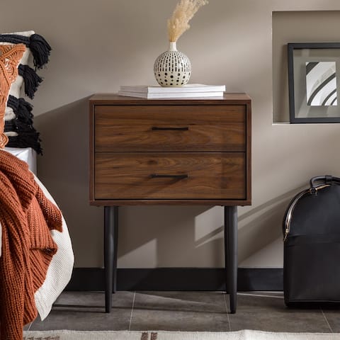 Middlebrook Notto Mid-Century 2-Drawer Nightstand
