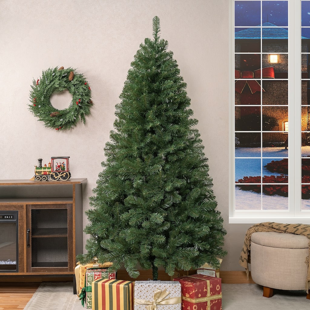 Full Spruce Artificial Christmas Tree – Realistic, Lush & Easy to Assemble