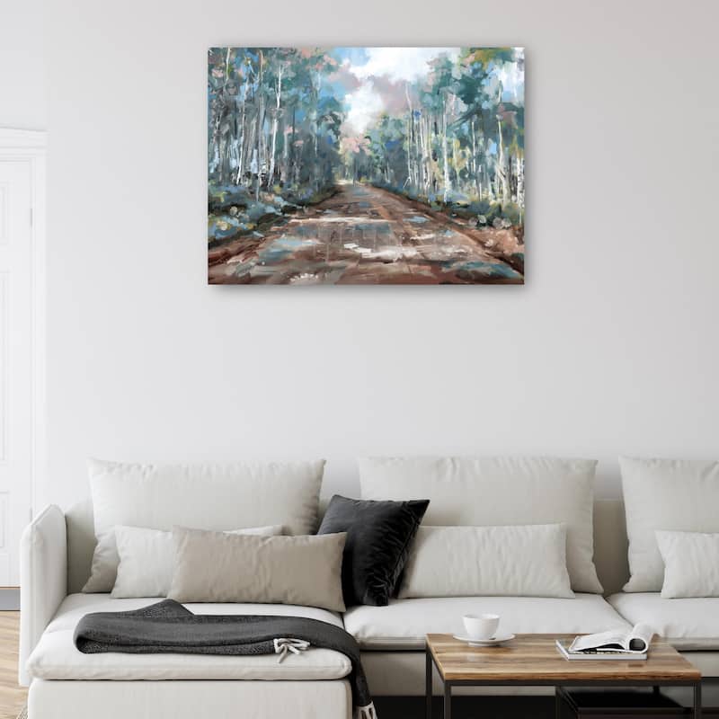 Long Way Home By Studio Arts Canvas Art Print