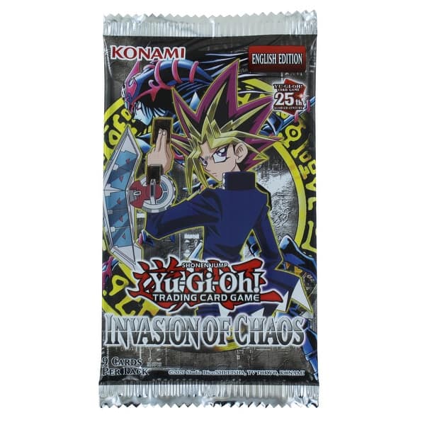 Yugioh! TCG: 25th Anniversary Invasion of Chaos Booster Pack - Bed Bath &  Beyond - 40896354