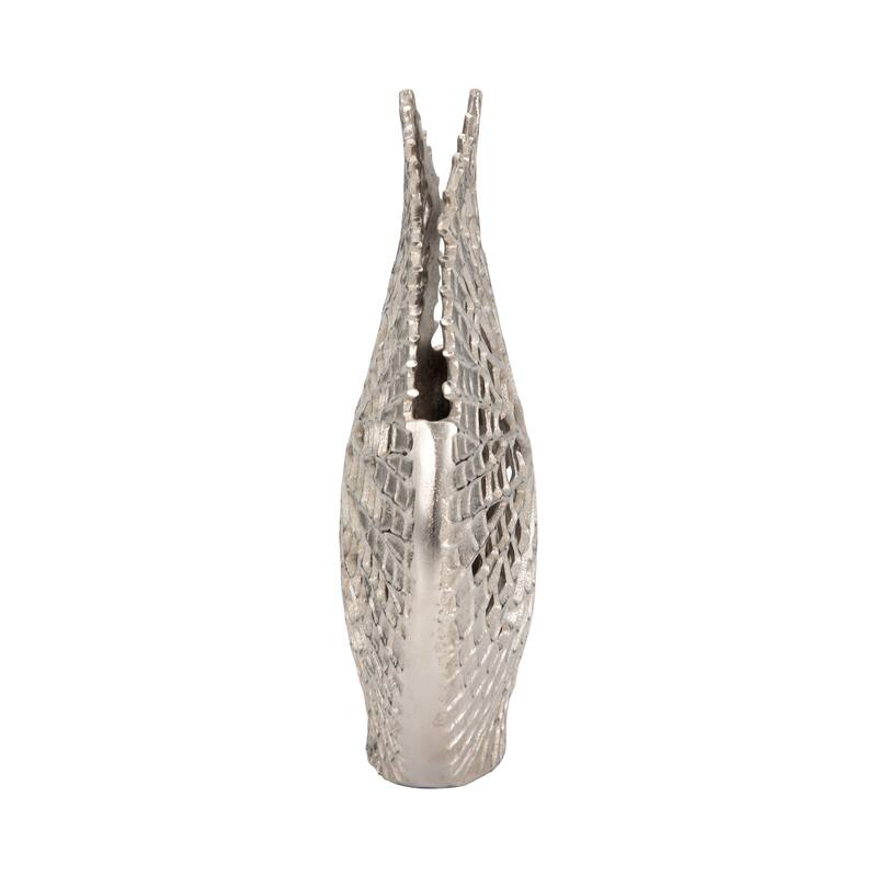 Sagebrook Home Aluminum Vase - Elevate Your Space With Elegant Decor