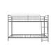 preview thumbnail 6 of 17, Avenue Greene Eliza Small Space Twin over Twin Metal Bunk Bed