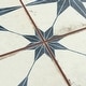 preview thumbnail 15 of 15, Merola Tile Harmonia Kings Star Blue 13" x 13" Ceramic Floor and Wall Tile