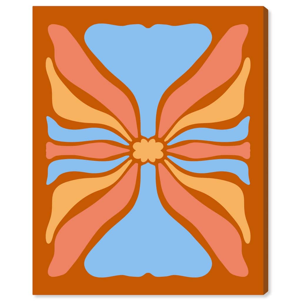 Conception de Fleurs Canvas by Art Remedy, Gallery Wrapped