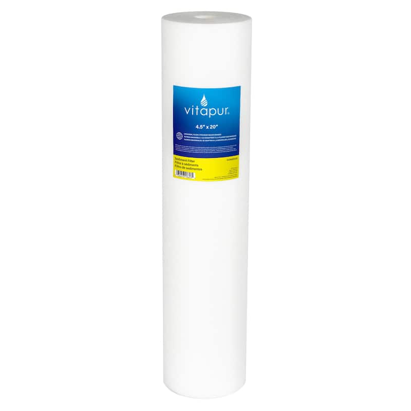 Vitapur Whole Home UV Rack 20in Sediment Filter