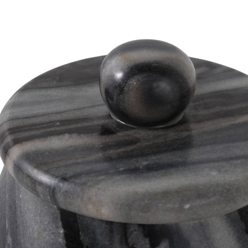 Stone Marble Decorative Jar Carved Tall Versatile Accent Display