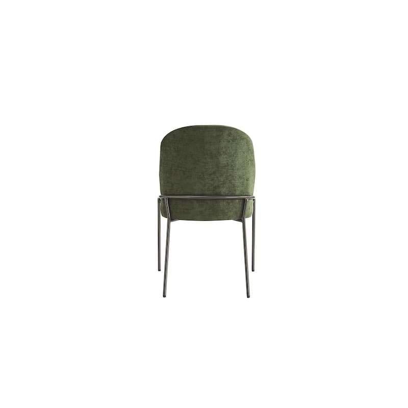 Christopher Knight Home - Marden Modern Upholstered Dining Chair Set with Curved High Back - Set of 2