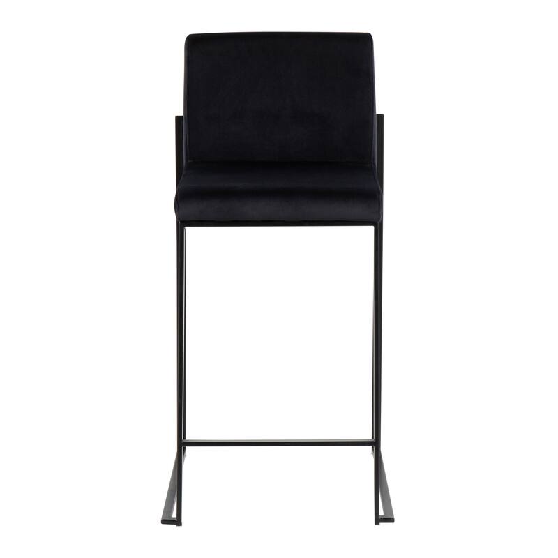 Silver Orchid Forrest High Back Counter Stool - Set of 2