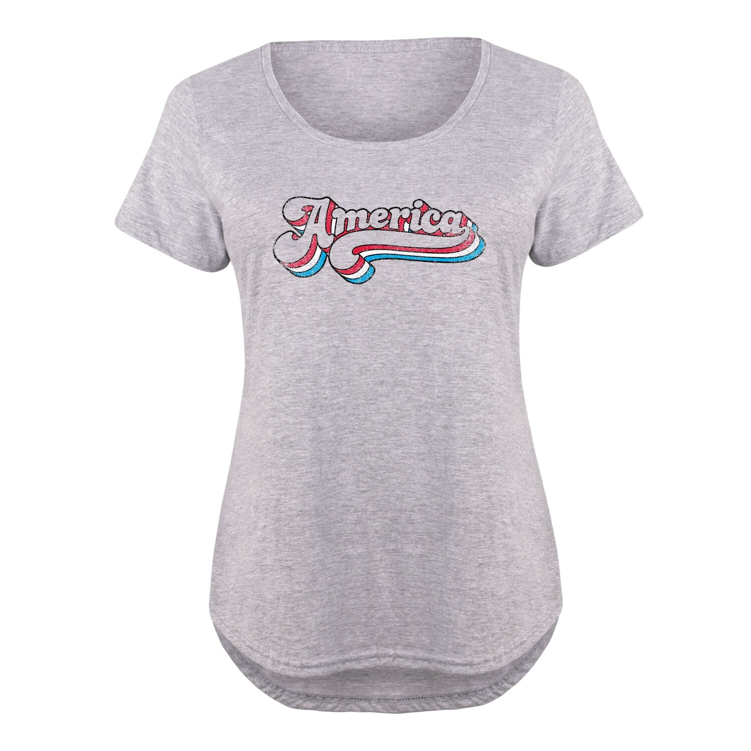 Shop America 70s Type Patriotic Memorial Day Ladies Plus Size