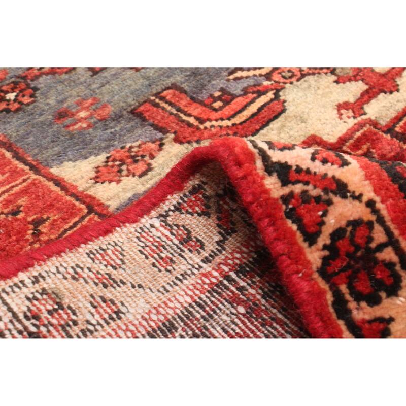 ECARPETGALLERY Hand-knotted Andelz Red Wool Rug - 3'10 x 6'4