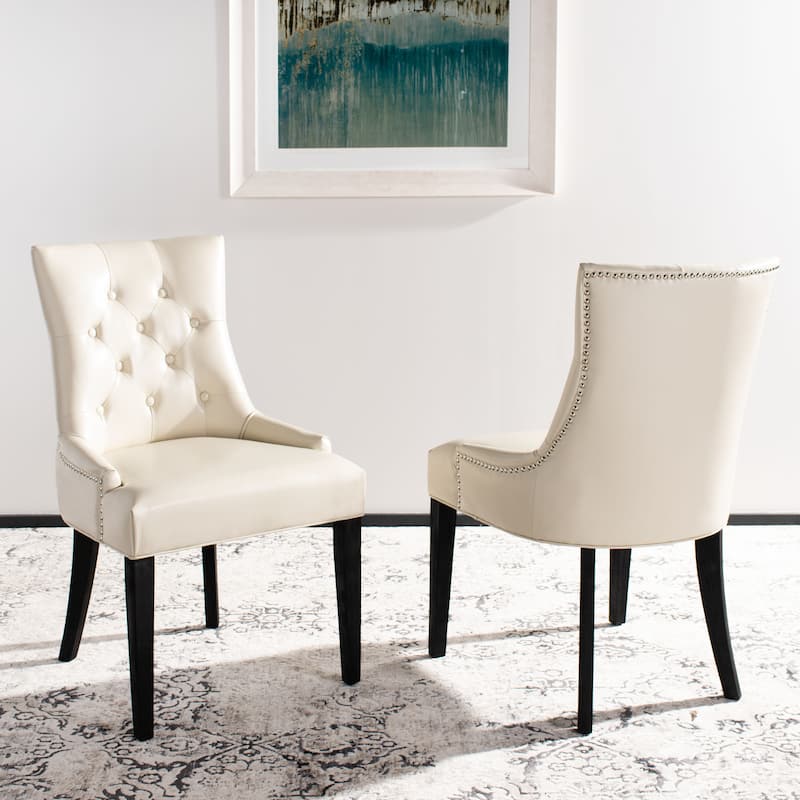 SAFAVIEH Loren Dining Chair (Set of 2) - 24"W x 25"D x 39"H